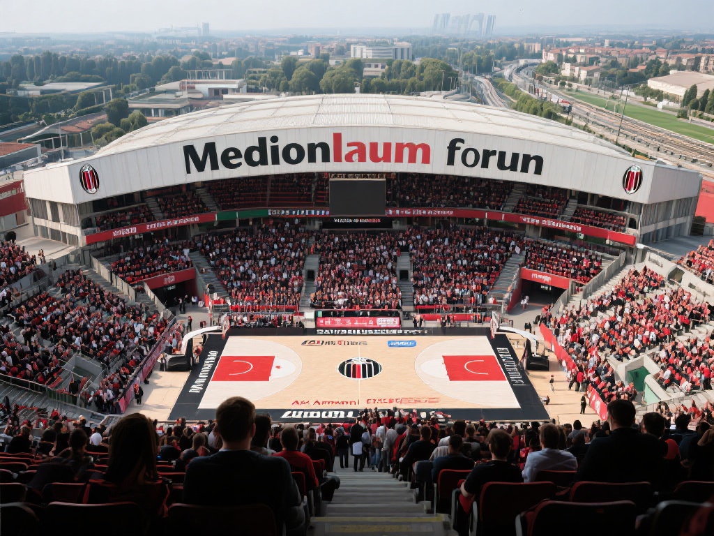 Mediolanum Forum位于米兰郊区的阿萨