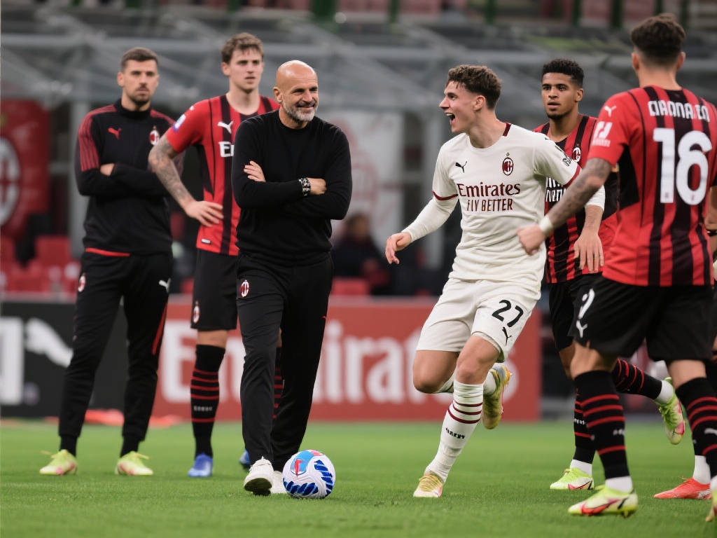 米兰体育总监评价主教练工作:战术理念赢得认可 (米兰体育总监高度评价主教练战术理念,工作赢得认可) 除了战术上的成功,主教练在团队管理方面的能力也得到