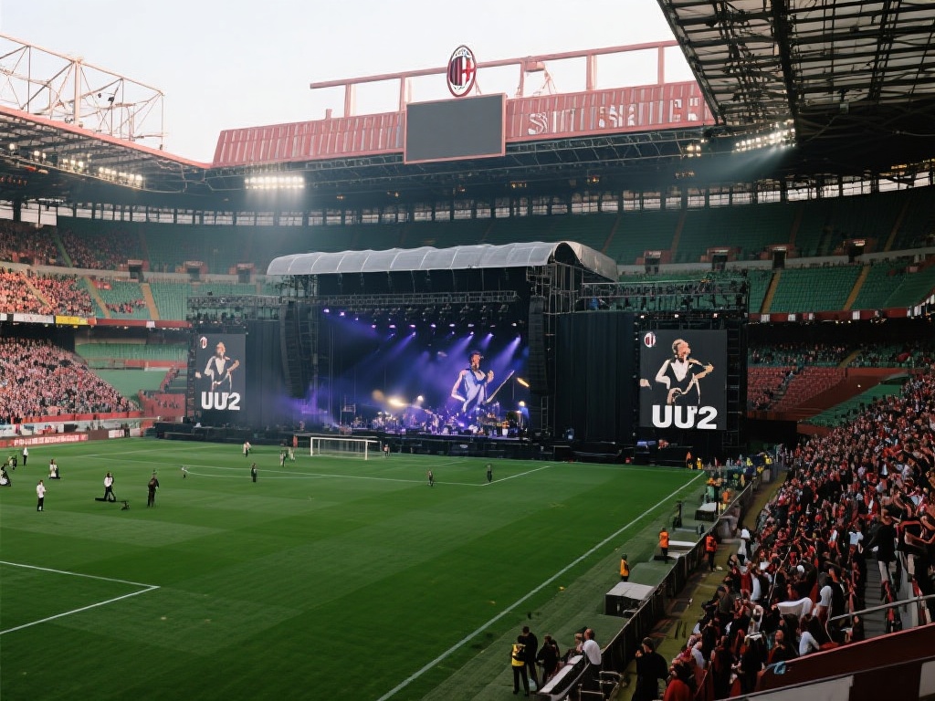 值得一提的是，圣西罗不仅是足球的舞台，也是音乐会的